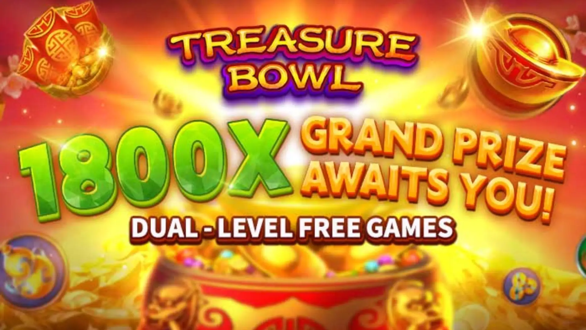 Multiplicadores Treasure Bowl waze777 - 7777x Máximo com Tigela Dourada